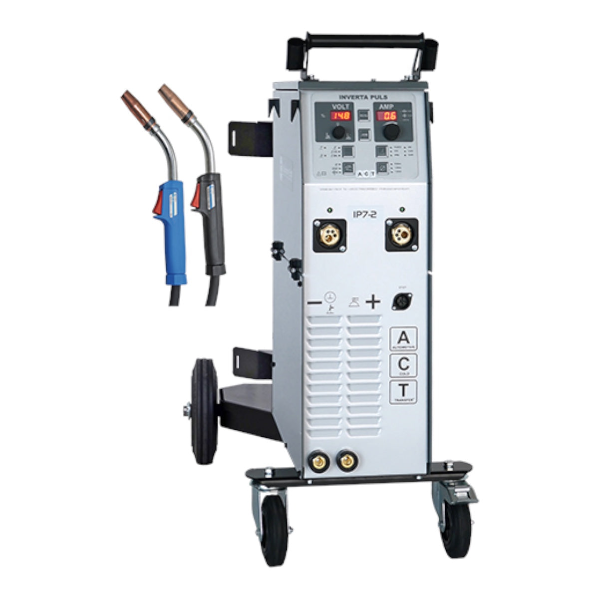 InvertaPuls IP7-2 ACT | 3x400V | Steel/soldering kit inverter welding machine for steel, aluminum & MIG soldering