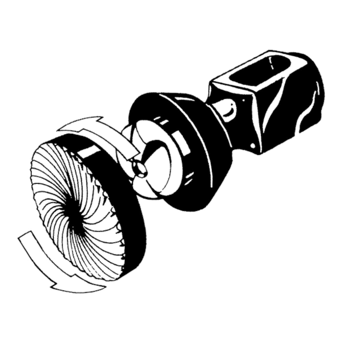 Torque dent removal hammer 300 g with hickory handle