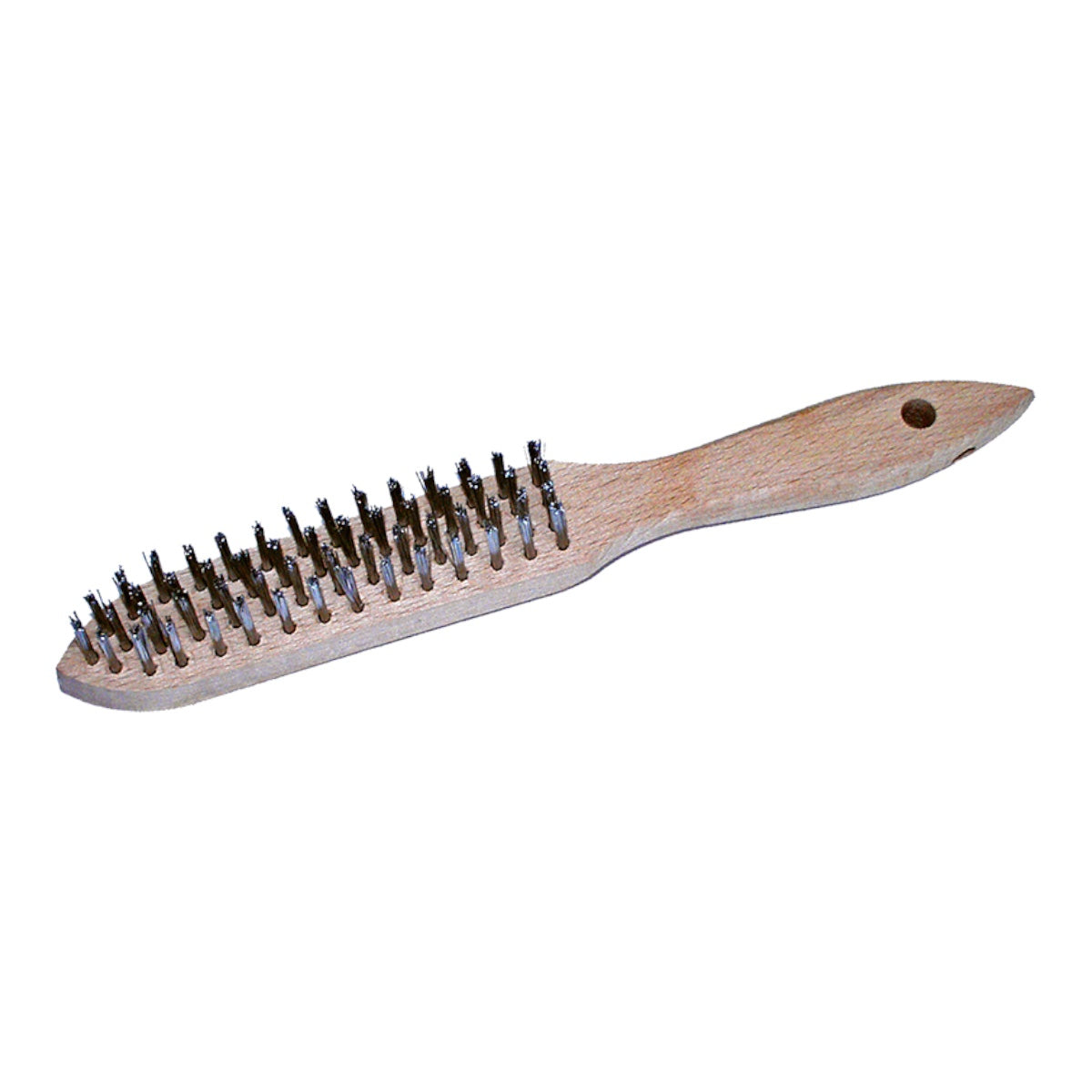 Handdrahtbürste Edelstahl 4-reihig – Pin