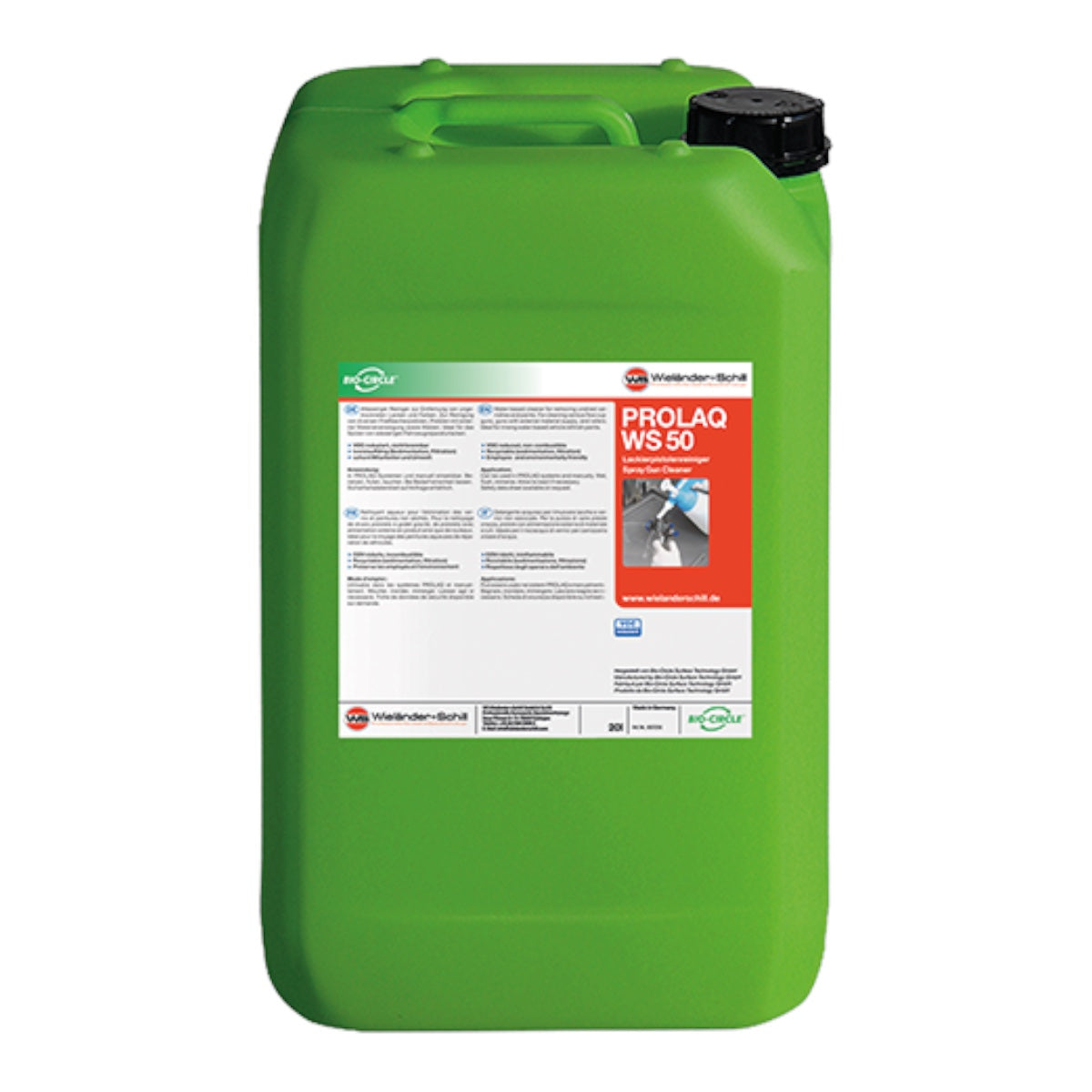 Prolaq WS 50 | VE: 20 l Lackierpistolenreiniger, gebrauchsfertig