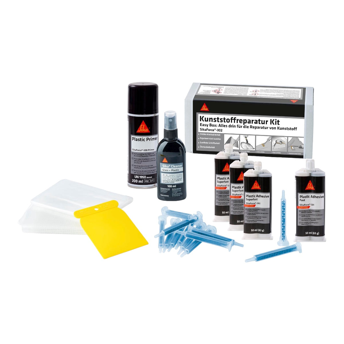 SikaForce-302 Kunststoffrep.KIT C225 SET