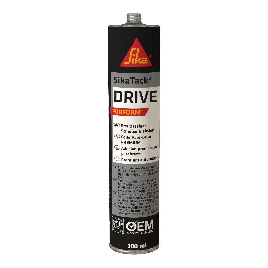 SikaTack Drive (Purf.) black C19 CTR300 - set of 4
