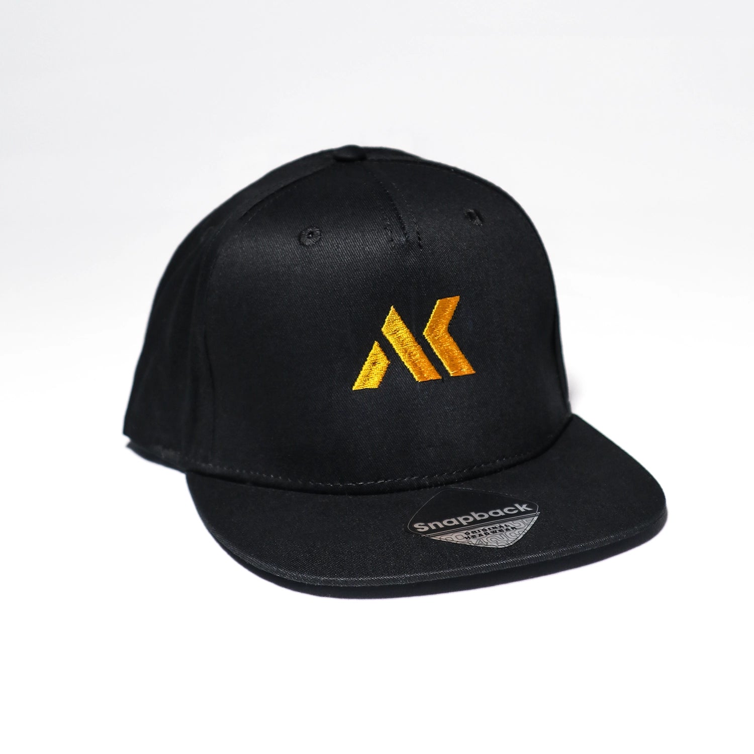 Snapback Kappe Logo Stick Gold