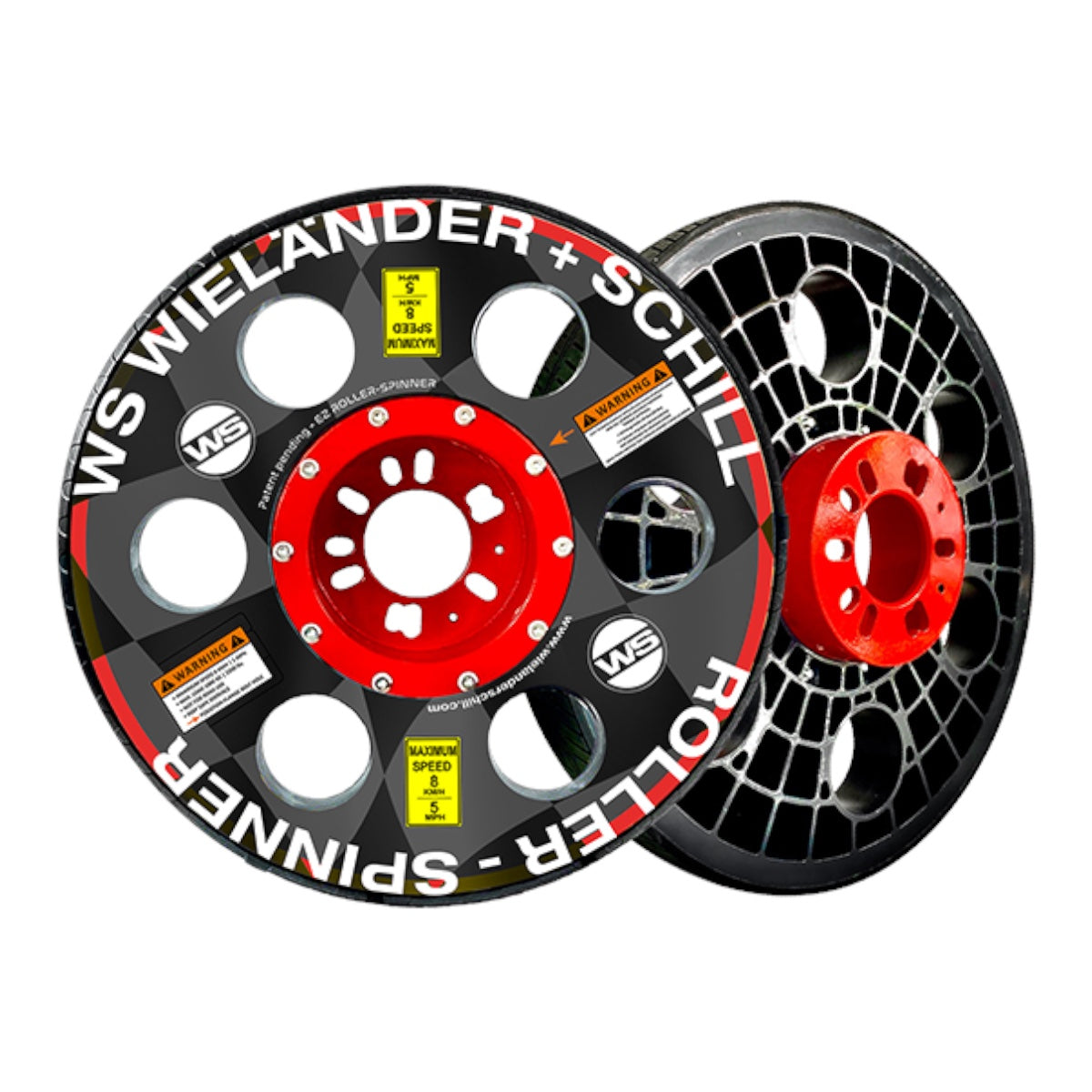 WS Roller-Spinner | 4/5 Lackierrad, Ersatzrad und Rangierhilfe