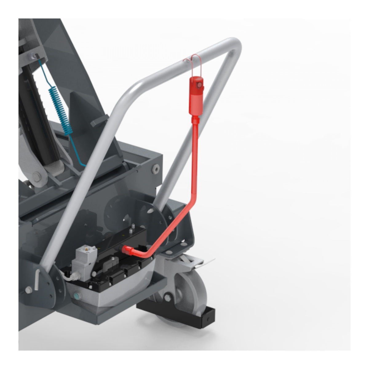 WS Lifter 1.4T pneumatic-hydraulic lifting table for HV batteries, motors, etc.