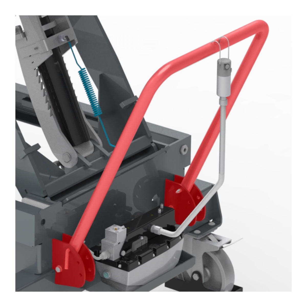 WS Lifter 1.4T pneumatic-hydraulic lifting table for HV batteries, motors, etc.