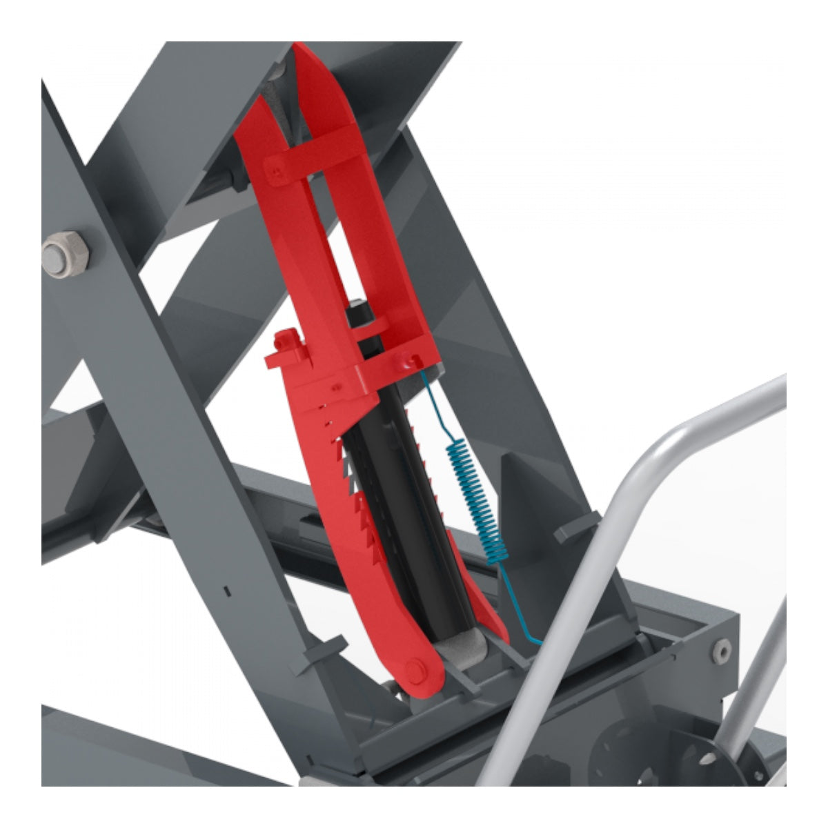 WS Lifter 1.4T pneumatic-hydraulic lifting table for HV batteries, motors, etc.