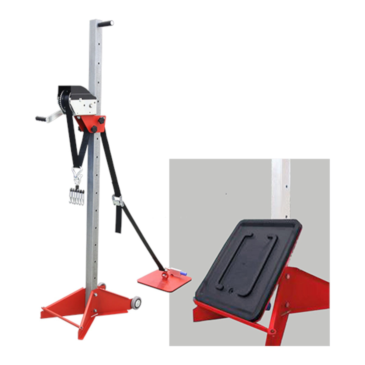 Zugturm 550 X-Plate mobile Ausbeulvorrichtung mit X-Vakuumplatte