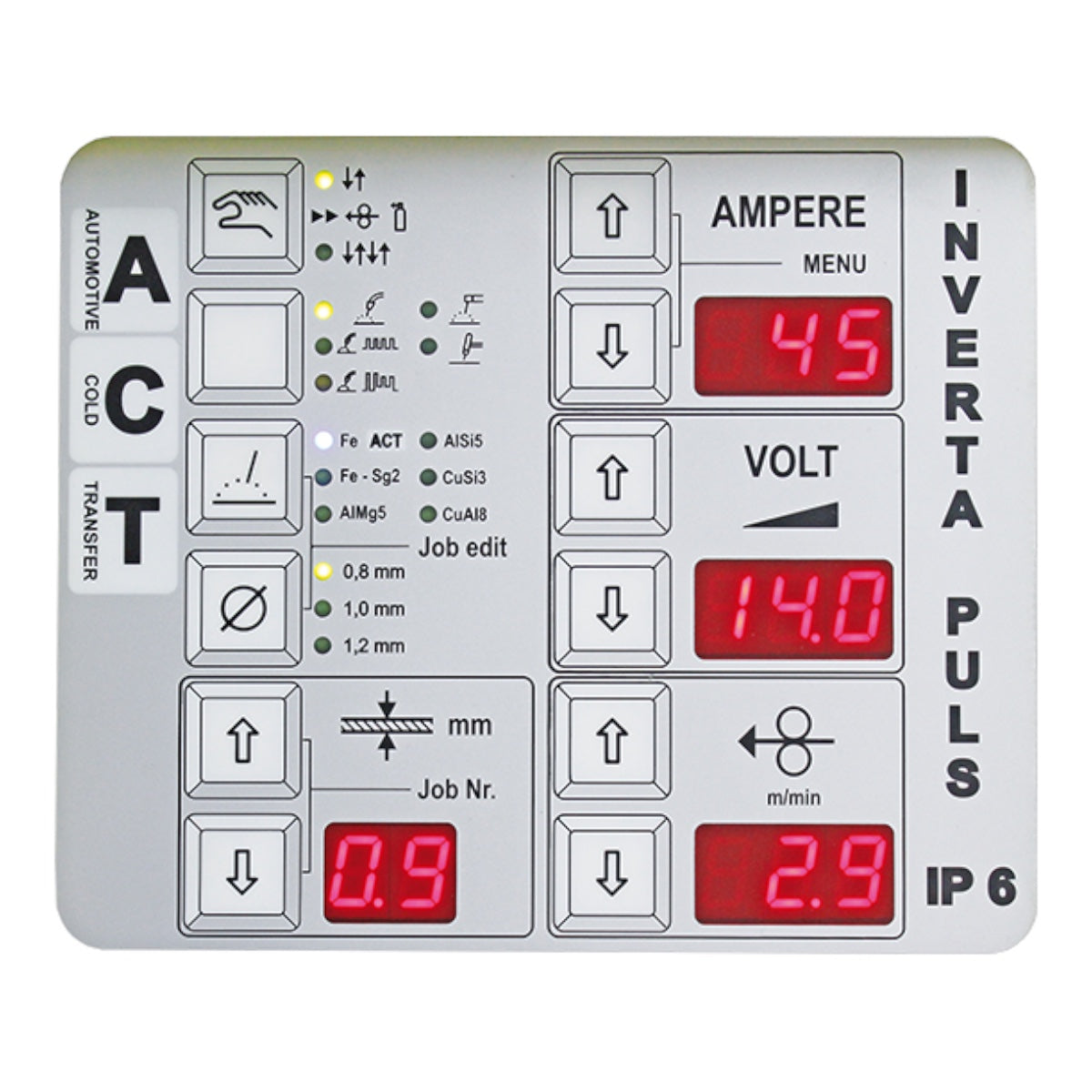 InvertaPuls IP6-2 ACT | 3×400V | Steel/aluminium kit 