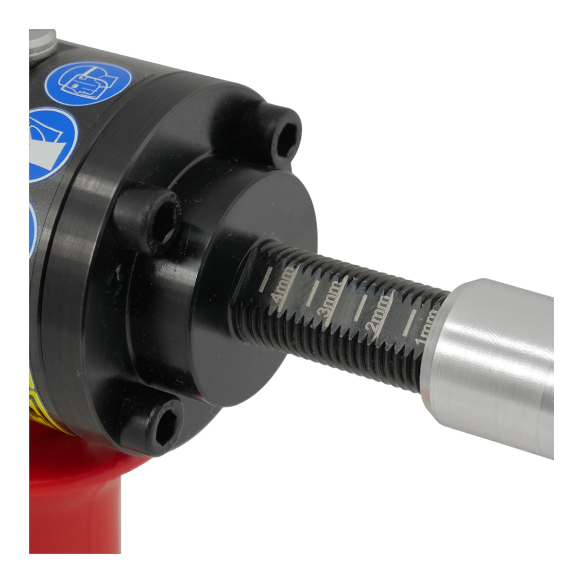 XPull mechanical-hydraulic riveting tool incl. pull adapter M10, left-hand thread