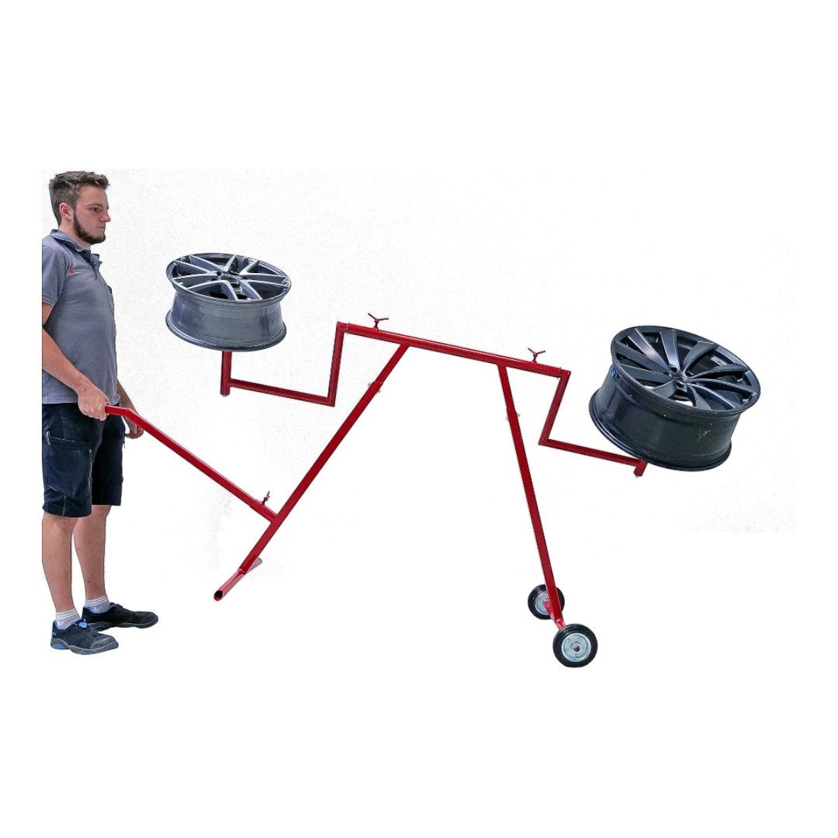 Mobiler Felgenlackierständer 14″ – 24″