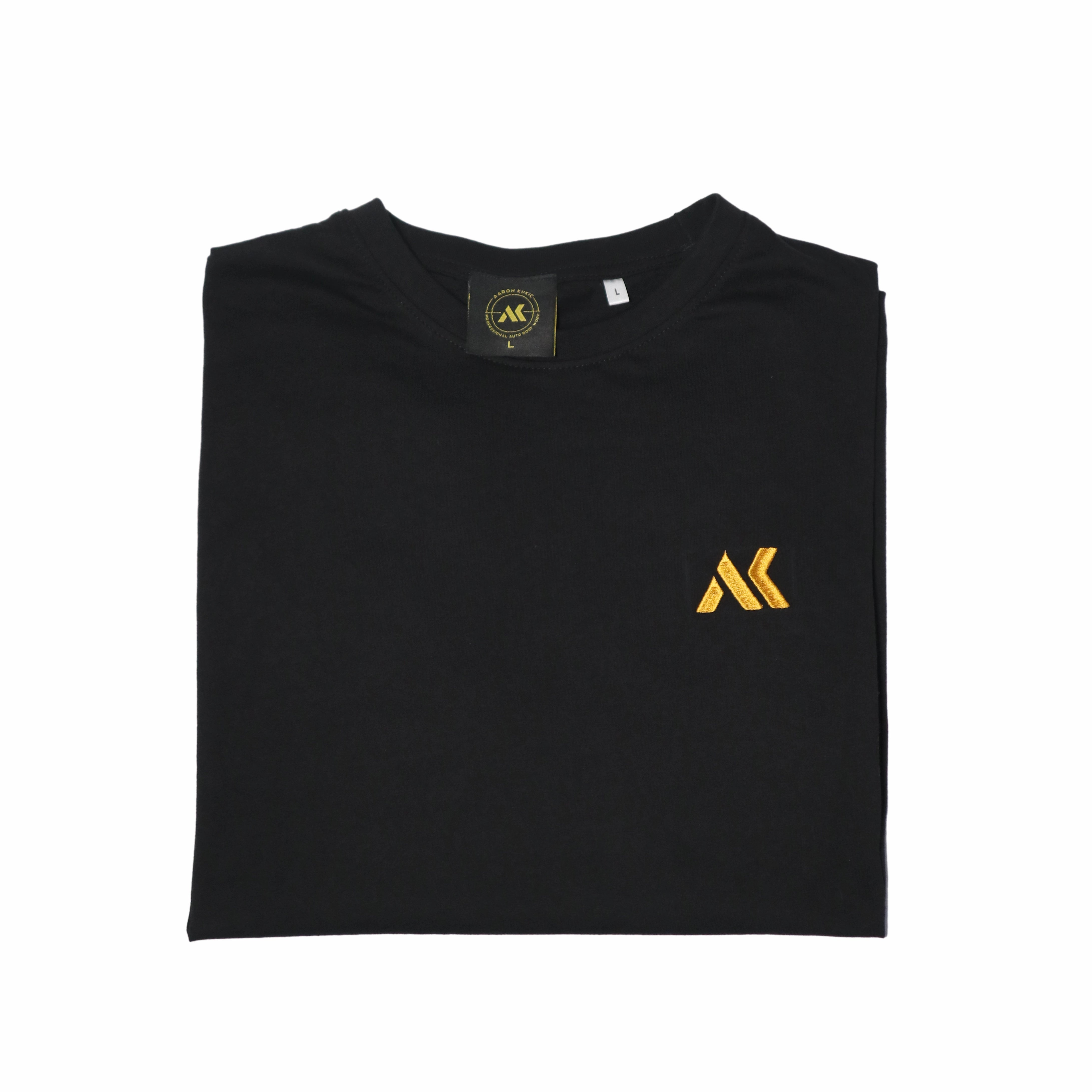 Basic T-Shirt Logo Stick Gold