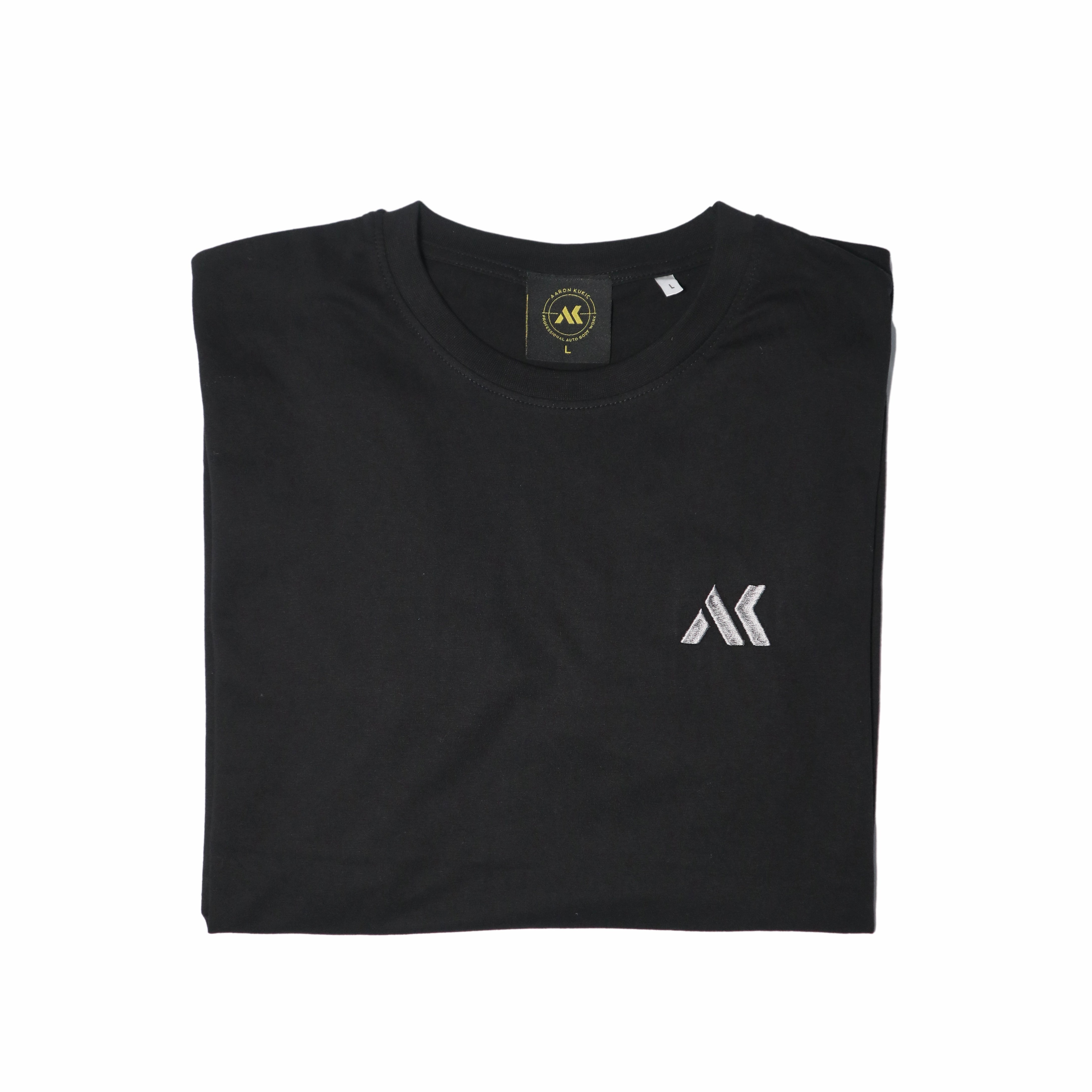 Basic T-Shirt Logo Stick Grau