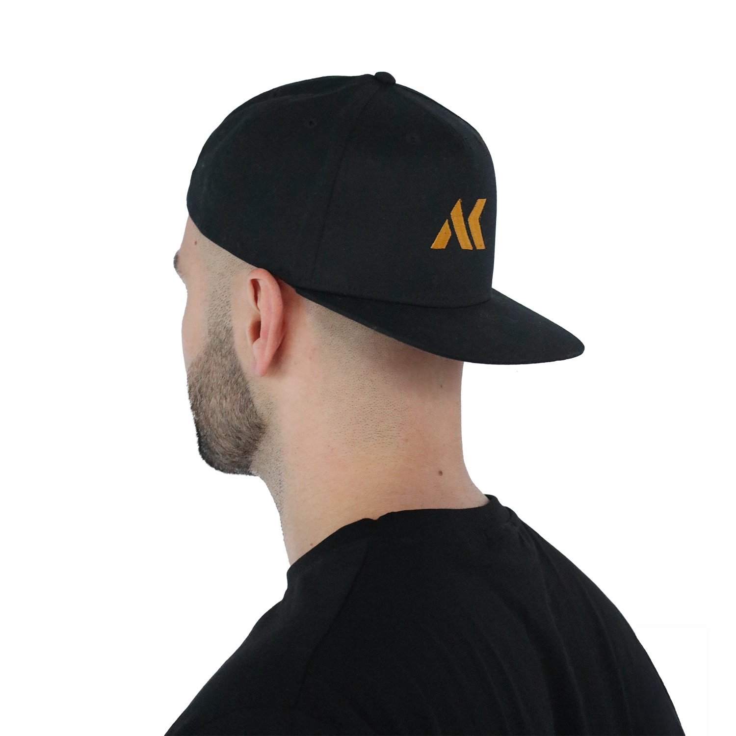 Snapback Kappe Logo Stick Gold