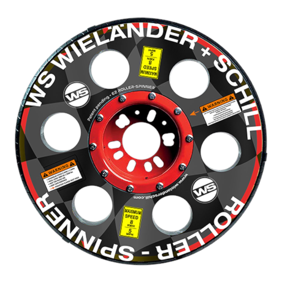 WS Roller-Spinner | 4/5 Lackierrad, Ersatzrad und Rangierhilfe